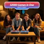 Pandora Box Arcade Console with 32000 Games in 1,Two Separate Consoles, 1280x720 Full HD Retro Gaming Machine for TV, Monitor, and Projector, Search/Save/Hide/Pause Functions