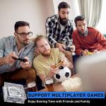 Super Console X PRO Plus, Retro Game Console 256GB Built-in 117,000+ Games, Video Game Console Systems with 2 Wireless Controllers, Compatible with PS1/PSP/MAME, for 4K TV HD/AV Output