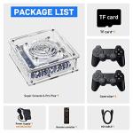 Super Console X PRO Plus, Retro Game Console 256GB Built-in 117,000+ Games, Video Game Console Systems with 2 Wireless Controllers, Compatible with PS1/PSP/MAME, for 4K TV HD/AV Output