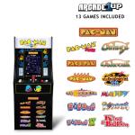 Arcade1Up PAC-MAN Classic SE Arcade Game Machine – 1.22 Meter Cabinet, 13 Classic Video Games, 39.62 cm IPS Display, Easy Assembly, Perfect for At-Home Gaming
