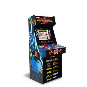 Arcade1Up Mortal Kombat Classic SE Arcade Game Machine – 1.22 Meter Cabinet, 13 Classic Video Games, 39.62 cm IPS Display, Easy Assembly, Perfect for Home Gaming