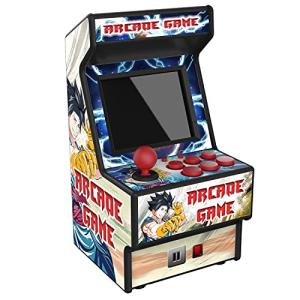 Mini Arcade Machine, 156 Built-In 16-Bit Games, 2.8” Full Colour Screen, 8-Way Joystick, Handheld Retro Games Console – Gaming by Golden Security!