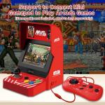 UNICO SNK MVS Mini Arcade, 45 SNK Licensed Classics Games, Including The King of Fighters, Metal SLUG etc., Supports Large Screen HDMI Output/2 Gamepad Ports/ SNK MVS Mini for Adults and Children