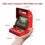 UNICO SNK MVS Mini Arcade, 45 SNK Licensed Classics Games, Including The King of Fighters, Metal SLUG etc., Supports Large Screen HDMI Output/2 Gamepad Ports/ SNK MVS Mini for Adults and Children