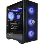 CyberPowerPC x MSI PBM Gaming PC - AMD Ryzen 5 7500F, Nvidia RTX 4060 8GB, 16GB RAM, 1TB NVMe SSD, 750W 80+ PSU, Wi-Fi, Liquid Cooling, Windows 11, Forge M100R