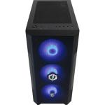 CyberPowerPC x MSI PBM Gaming PC - AMD Ryzen 5 7500F, Nvidia RTX 4060 8GB, 16GB RAM, 1TB NVMe SSD, 750W 80+ PSU, Wi-Fi, Liquid Cooling, Windows 11, Forge M100R