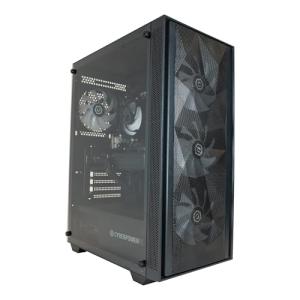 CyberpowerPC Wyvern Gaming PC - AMD Ryzen 5 4500, Nvidia RTX 3050, 16GB RAM, 500GB NVMe SSD, 650W 80+ PSU, WiFi, Windows 11, Blaze RGB