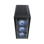 CyberpowerPC Wyvern Gaming PC - AMD Ryzen 5 4500, Nvidia RTX 3050, 16GB RAM, 500GB NVMe SSD, 650W 80+ PSU, WiFi, Windows 11, Blaze RGB