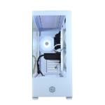 CyberPowerPC Wyvern Gaming PC - AMD Ryzen 5 5500, Nvidia RTX 5060 8GB, 16GB RAM, 1TB NVMe SSD, 650W 80+ PSU, Wi-Fi, Windows 11, Prism Panoramic RGB White