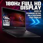 acer Nitro V17 AI ANV17-41 Gaming Laptop - AMD Ryzen 7 260, 16GB, 1TB SSD, NVIDIA GeForce RTX 5060, 17.3" QHD 165Hz, Windows 11, Black