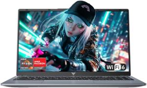 ACEMAGIC 15.6" FHD Laptop with Ryzen 5 7430U (Processor up to 4.3GHz) 8 Core - 16GB RAM DDR4x2 512GB SSD Laptops Computer, HD Display, HDMI, BT5.2, 3*USB3.2, Type-C, Dual Speakers, 65W Adapter, WiFi 6