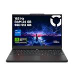 Lenovo Legion 5 Gen 10 Gaming Laptop 15.3" WUXGA IPS | i7-13650HX, GeForce RTX 5060, 24GB RAM, 512GB SSD, Wi-Fi 6, Windows 11 Home | White Backlit, English (UK) Keyboard – Eclipse Black