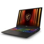 MSI Vector 16 HX AI Gaming Laptop - (16" 16:10 QHD+ 240Hz 500 nits Panel, Intel Core Ultra 7 255HX, NVIDIA GeForce RTX 5070 Ti, 16GB RAM, 512GB SSD, Windows® 11 Home Advanced) - Cosmos Gray