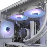 ionz Gaming PC - Desktop Computer, Ryzen 7 5700X, NVIDIA RTX 5060,16GB RAM 1TB NVMe SSD, 240mm AIO, Windows 11, 600W 80+ PSU, WiFi (KZ-900 v1, White)