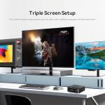 Beelink SER5 Mini PC, Ryzen 5 5500U(6C/12T up to 4,0Ghz), AMD Mini Computer 16GB DDR4 500GB M.2 NVMe SSD, 4K Triple Display, HDMI/DP/Type-C, 2.5G LAN,WiFi6, BT5.2