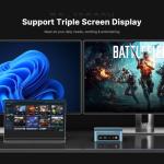 BOSGAME P2 Pro Mini Gaming PC 12th Intel i9-12900H (14C/20T, up to 5.0GHz), 32GB DDR5 1TB PCIe 4.0 SSD Mini Computers with HDMI+DP+Thunderbolt 4 Support Wi-Fi6 BT5.2, Dual 2.5G LAN Mini PC