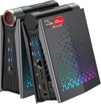 ACEMAGICIAN S3A Mini PC, AMD Ryzen 7 8745HS(8C/16T, up to 4.9GHz), 32GB DDR5 RAM 1TB PCle4.0 SSD, Mini Computer Support 8K@60z,HDMI+DP+Type C Tirple Display,USB4|WiFi 6|BT5.2|Office|Home|Casual Games