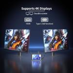 Mini PC Computer-Mini PC Gaming Celeron N5095 8GB RAM 128GB ROM, Win 11 Pro Mini Desktop Computer with 5.5 inch Touchsreen, Support 4K@60Hz Display, WiFi5 BT5.2 Gigabit Ethernet, Full-function Type-C