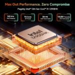 Blackview MP100 Pro Mini Gaming PC W-11 Pro, Intel i9-12900HK, 16GB DDR4 512GB PCIe 4.0 SSD, Triple Display 4K 144Hz, WiFi 6, Bluetooth 5.2, 3-Year Warranty, High Performance Mini Desktop Computer