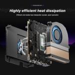 BOSGAME Gaming Mini PC M4, AMD Ryzen 7 8745HS Mini Computers, Radeon 780M Graphics, 32GB Dual Channel DDR5,1TB PCIe4.0 NVMe SSD, Oculink, Support Quad Display