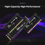 BOSGAME M4 NEO Mini PC Gaming, AMD Ryzen 7 7840HS 8C/16T Mini Computer, 32GB DDR5 1TB PCIe 4.0xSSD Mini PC, Oculink, Dual LAN 2.5G, Wi-Fi 6E, BT 5.2