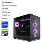 CyberPowerPC Luxe Gaming PC - Intel Core i9-12900KF, Nvidia RTX 5080 16GB, 32GB RAM, 1TB NVMe SSD, 850W 80+ PSU, Wi-Fi, Liquid Cooling, Windows 11, Ark RGB