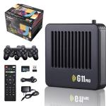 Fulkued Retrowave G11 Pro Retro Game Console Compatible with TV, 2.4G Wireless Controllers,256GB 100,000+ Games Plug & Play Games Consoles,4K HD Game Stick with 2 Wireless Dual Controllers