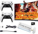 ASTEKID Wireless Retro Game Console - Game Stick Built-in 20,500+ Classic Video Games, Plug & Play for TV HDMI output, Multiple Classic Emulator, Dual 2.4G Wireless Controller