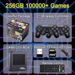 Fulkued Retrowave G11 Pro Retro Game Console Compatible with TV, 2.4G Wireless Controllers,256GB 100,000+ Games Plug & Play Games Consoles,4K HD Game Stick with 2 Wireless Dual Controllers