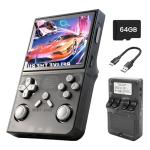 Games Console -With Open Source Linux System,3000mAh Battery,3.5 Inch HD Screen,64G TF Card,20,000+ Classic Games,Portable Mini Game Console for Teens and Adults-(white)