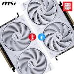 MSI GeForce RTX 5060 8G VENTUS 2X OC WHITE Graphics Card - RTX 5060 GPU, 8GB GDDR7 (28Gbps/128-bit), PCIe 5.0 - DUAL-Fan Thermal Design (2 x TORX FAN 5.0) - HDMI 2.1b, DisplayPort 2.1b