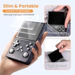 Games Console -With Open Source Linux System,3000mAh Battery,3.5 Inch HD Screen,64G TF Card,20,000+ Classic Games,Portable Mini Game Console for Teens and Adults-(RED)