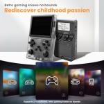 Games Console -With Open Source Linux System,3000mAh Battery,3.5 Inch HD Screen,64G TF Card,20,000+ Classic Games,Portable Mini Game Console for Teens and Adults-(RED)