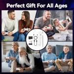 YunLone Nawchedo Retro Game Console 4K HDMI with over 40,000 games, 23 emulators, plug-and-play, dual 2.4 GHz wireless controllers, 128 GB