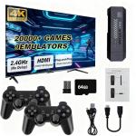 Zikynn M8 Retro Game Console with 2 Wireless Controllers, 64GB, Over 20,000 Classic Games, Ideal Gaming Gift for Boys and Adults