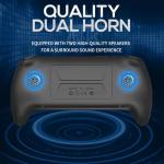 Lululans Handheld Game Console with 23000+ Pre-Installed Retro Games, 4.3-Inch HD IPS Screen, 2500mAh Battery, Dual 3D Joysticks – Portable Classic Video Game Player for Kids & Adults