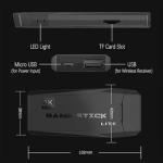 Zikynn M8 Retro Game Console with 2 Wireless Controllers, 64GB, Over 20,000 Classic Games, Ideal Gaming Gift for Boys and Adults