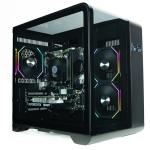 ionz Gaming PC - Desktop Computer, Ryzen 5 5600, NVIDIA RTX 5060,16GB RAM 1TB SSD, Windows 11, 650W 80+ PSU, WiFi, Black - Curve