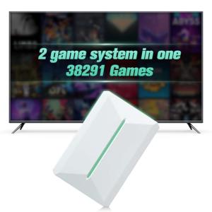 Retro Game Console HDD 500GB - Plug and Play With 38291 Built-in Games, Compatible With 50 Emulators, Playnite&Retrobat 2 System in 1, Portable