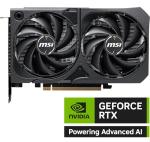 MSI GeForce RTX 5060 8G SHADOW 2X OC Graphics Card - RTX 5060 GPU, 8GB GDDR7 (28Gbps/128-bit), PCIe 5.0 - DUAL-Fan Thermal Design (2 x TORX FAN 5.0) - HDMI 2.1b, DisplayPort 2.1b