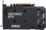 MSI GeForce RTX 5060 8G SHADOW 2X OC Graphics Card - RTX 5060 GPU, 8GB GDDR7 (28Gbps/128-bit), PCIe 5.0 - DUAL-Fan Thermal Design (2 x TORX FAN 5.0) - HDMI 2.1b, DisplayPort 2.1b