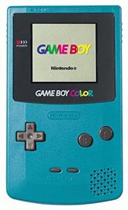 Original Nintendo Game Boy Color Console – Teal Handheld (GBC) (Renewed)