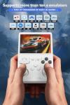 Pixel Beam R36S Retro Handheld Game Console 128GB, 20,000+ Games PSP/N64/Game Boy much more HDMI Output RKOS 2.0, 3.5" IPS Screen, Wi-Fi/Bluetooth Linux Operating System (White)