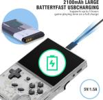 iTAP RG35XX Retro Handheld Game Console | 3.5” IPS Display | 64GB SD Card with 6900+ Classic Games | Linux OS, Quad-Core CPU, HDMI & TV Output | 2100mAh Battery, Supports PS1/GBA/NEOGEO/MD