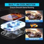 Kinhank Super Console X4 Plus Retro Game Consoles Built-in 65000+ Games, Plug and Play Video Game Console, Android 11/Emuelec 4.6/CoreE System, S905X4 Chip, 2.4G/5G, BT 5.0