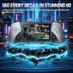 ZYGSEVE Handheld Game Console with 40,000+ Pre-Installed Games, Retro Games Console 4.3-Inch HD IPS Screen, 2500mAh Battery, 15+ Emulators