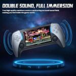 ZYGSEVE Handheld Game Console with 40,000+ Pre-Installed Games, Retro Games Console 4.3-Inch HD IPS Screen, 2500mAh Battery, 15+ Emulators