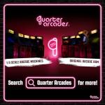 Numskull Quarter Arcades Space Invaders II Collector's Edition Mini Arcade - 1/4 Scale Authentic Wooden Replica, Original ROM, Rechargeable Battery & 3W Speakers for Retro Enthusiasts [video game]