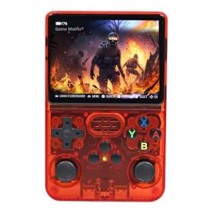 R36S Retro Handheld Video Game Console – up to 512GB, 100K Classic Games, Dual RAM Chips, 3.5" HD Screen, Linux OS, Fast Dispatch, QC Verified