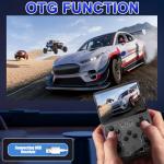 Weciau R36S Retro Handheld Game Console, 3.5 Inch 3500mAh Portable Retro Games Console with Open Source Linux System, 64G TF Card, 20000+ Classic Games for Teens and Adults Gifts (Black)